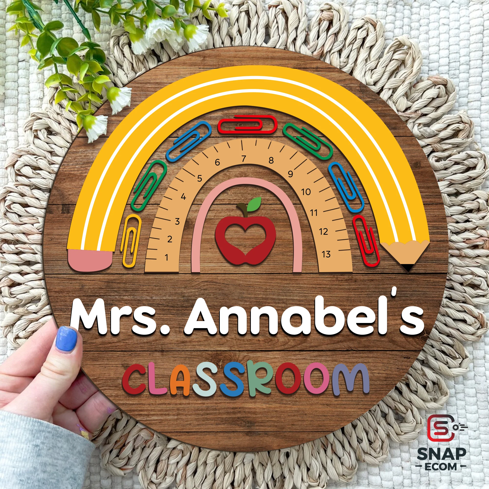 Personalized Wooden Sign - 16