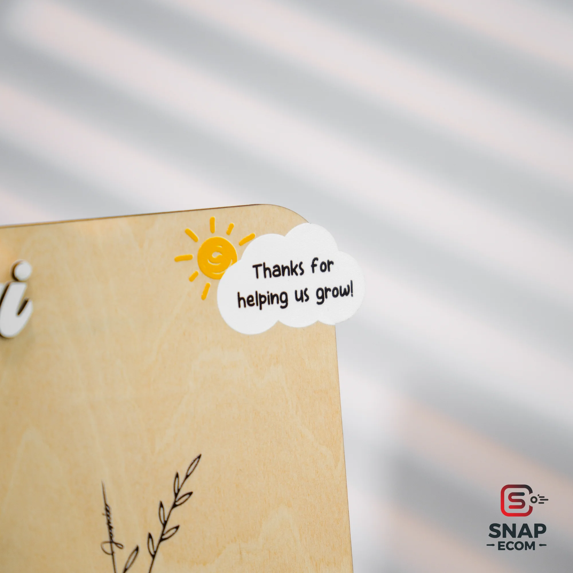 Personalized Wooden Sign - 28