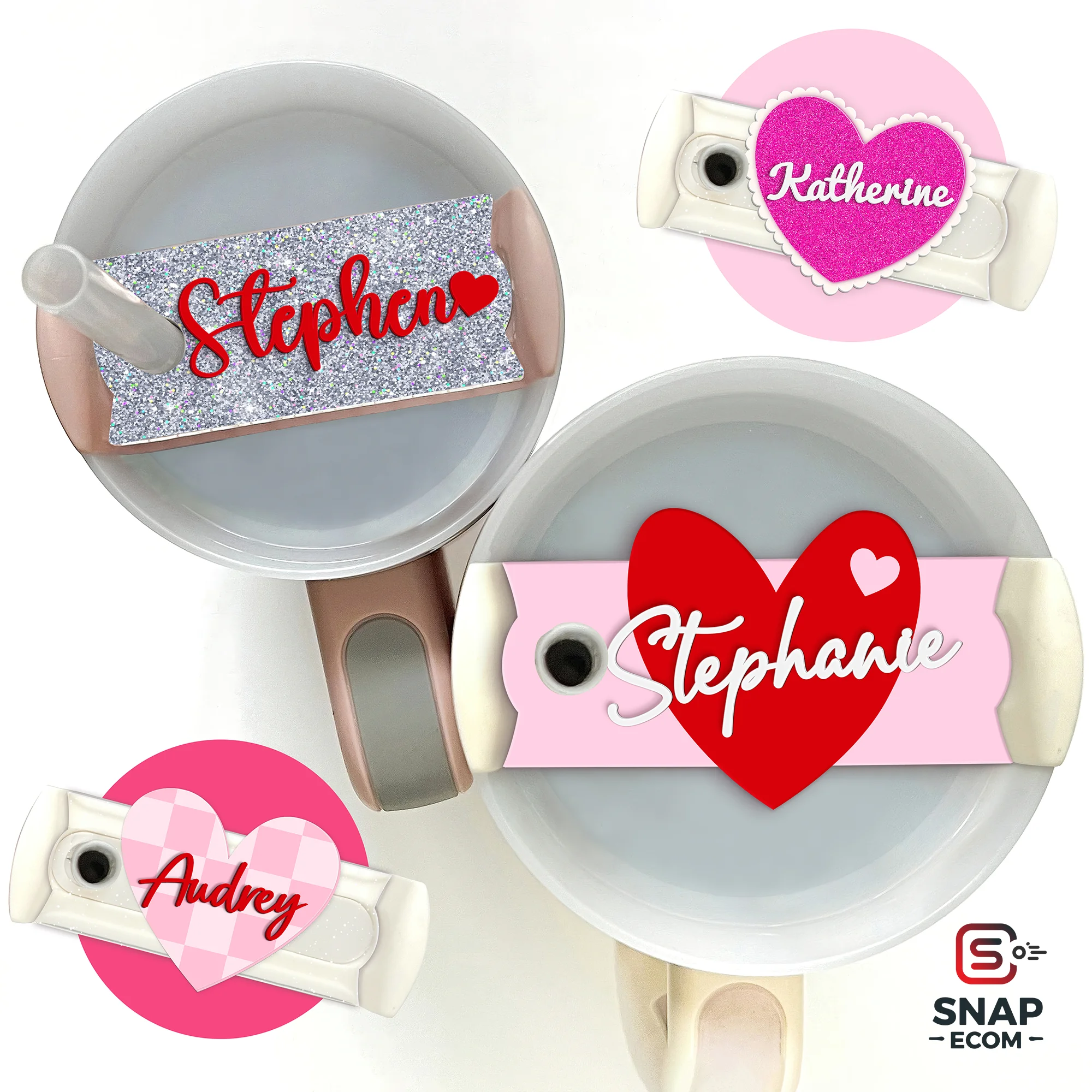 Personalized Tumbler Name Tag