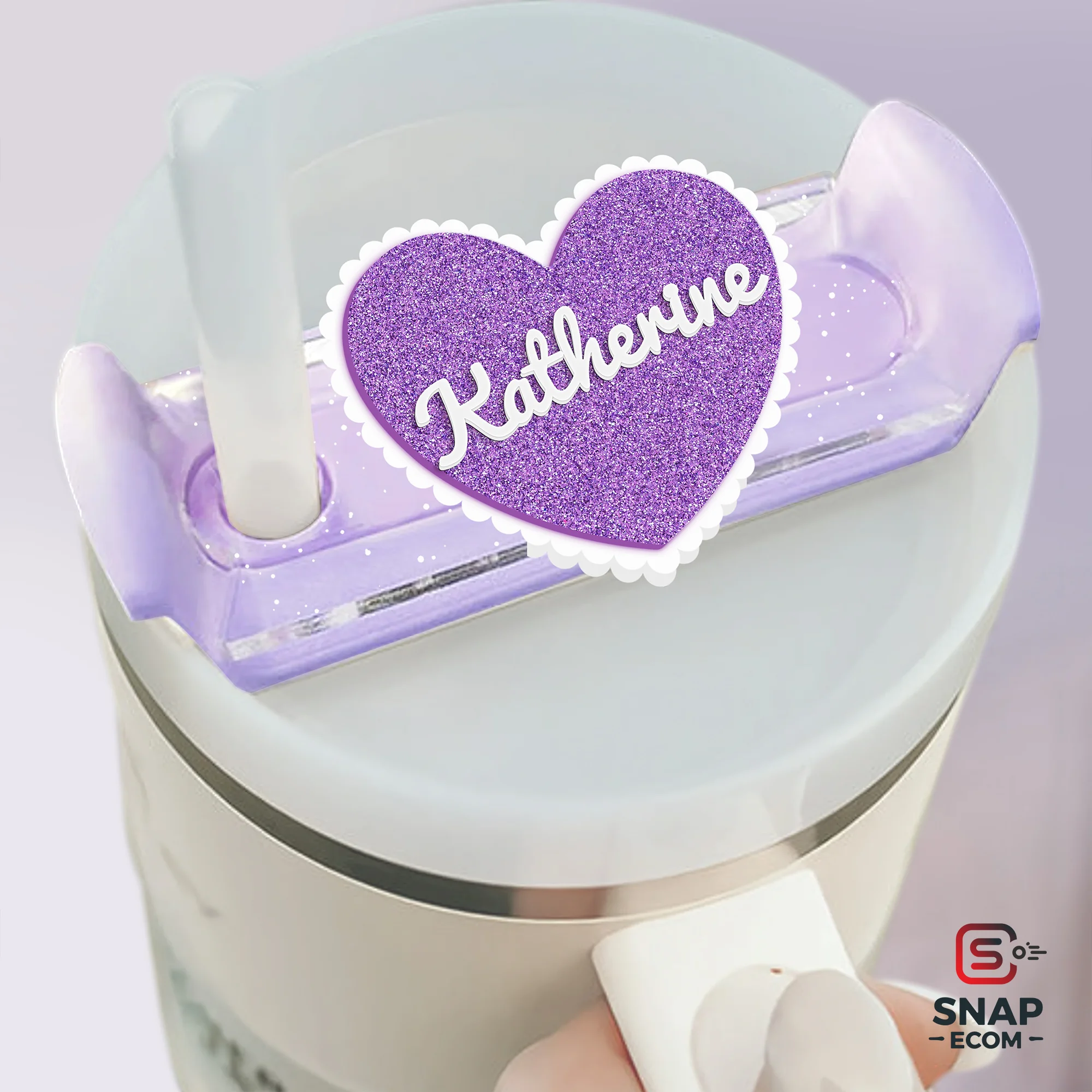 Personalized Tumbler Name Tag - 2