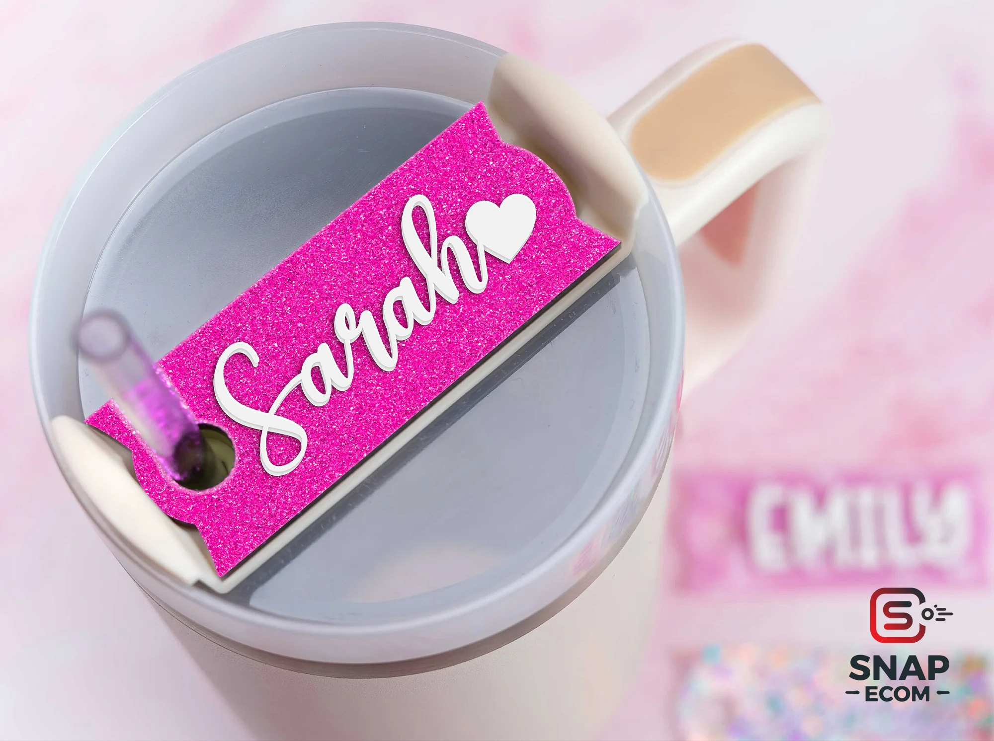 Personalized Tumbler Name Tag - 5