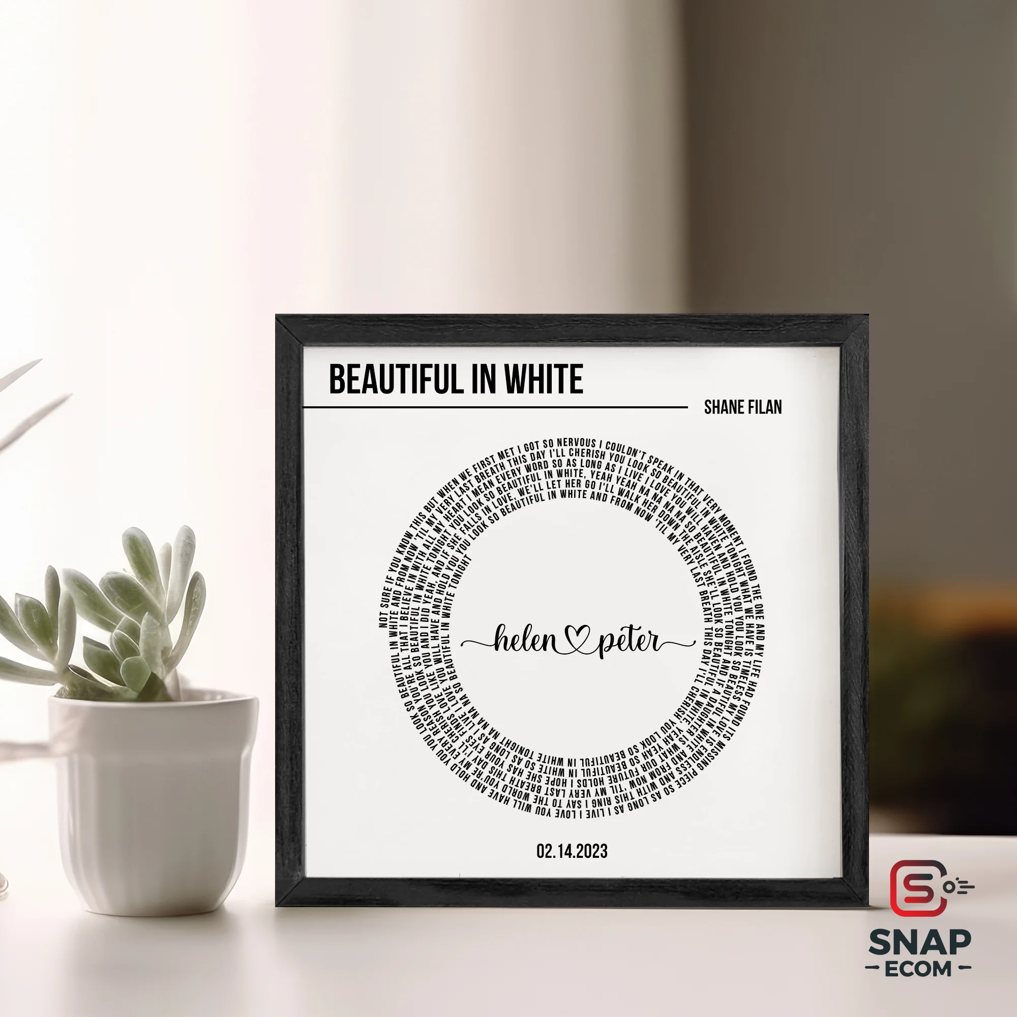 Personalized Wooden Sign - 2 Layer Simple - 3