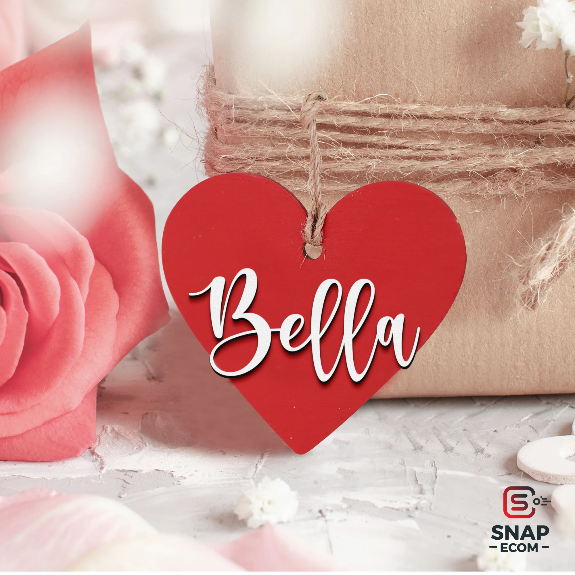 Wood Ornament 1 Layer - 6