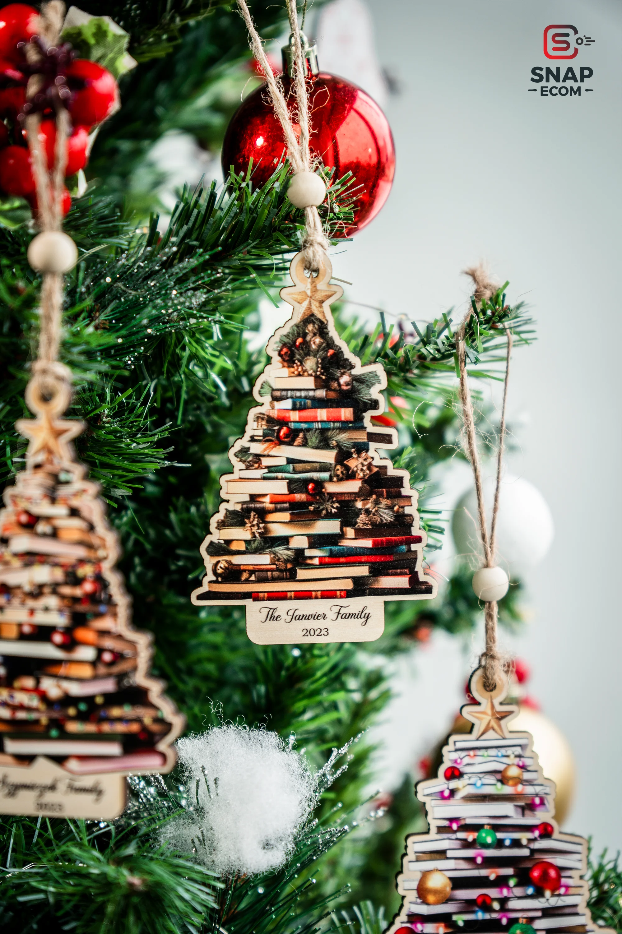 Wood Ornament 1 Layer - 9