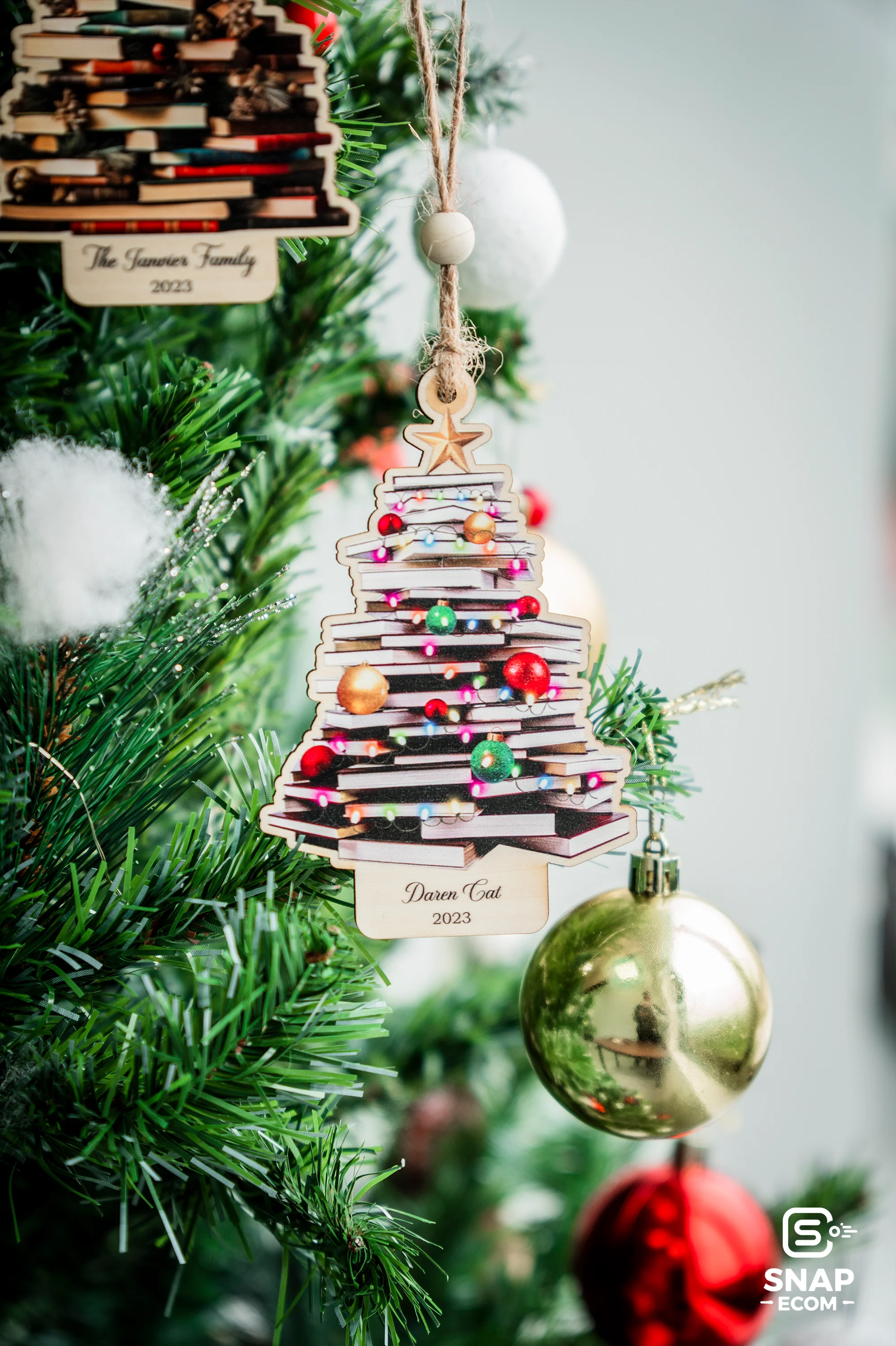 Wood Ornament 1 Layer - 10