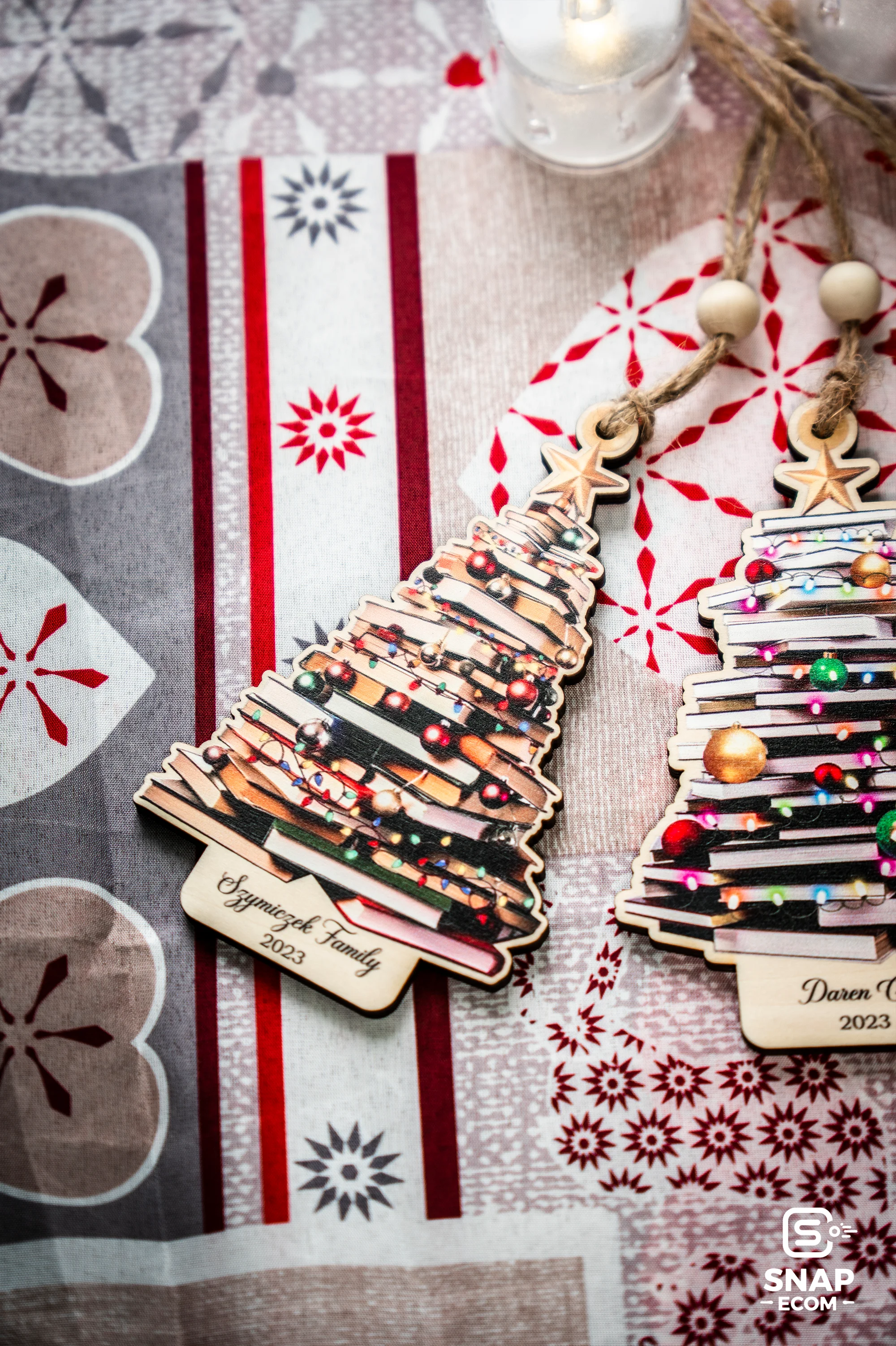 Wood Ornament 1 Layer - 14