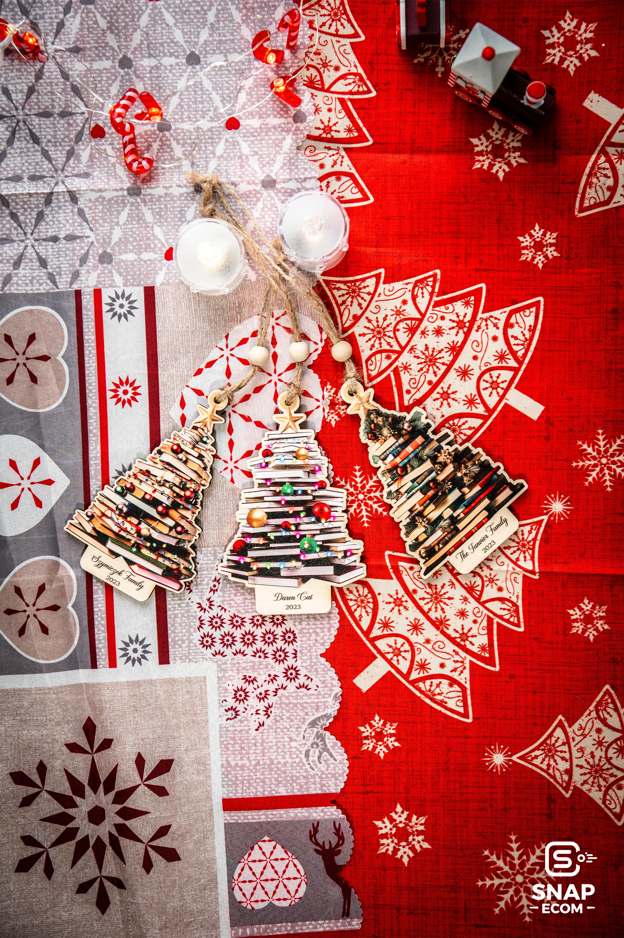 Wood Ornament 1 Layer - 15