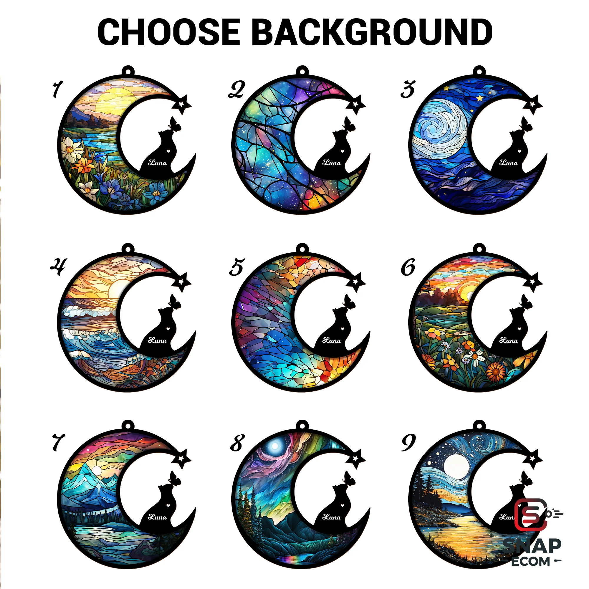 2 Layer Wood-Acrylic Suncatcher - 9