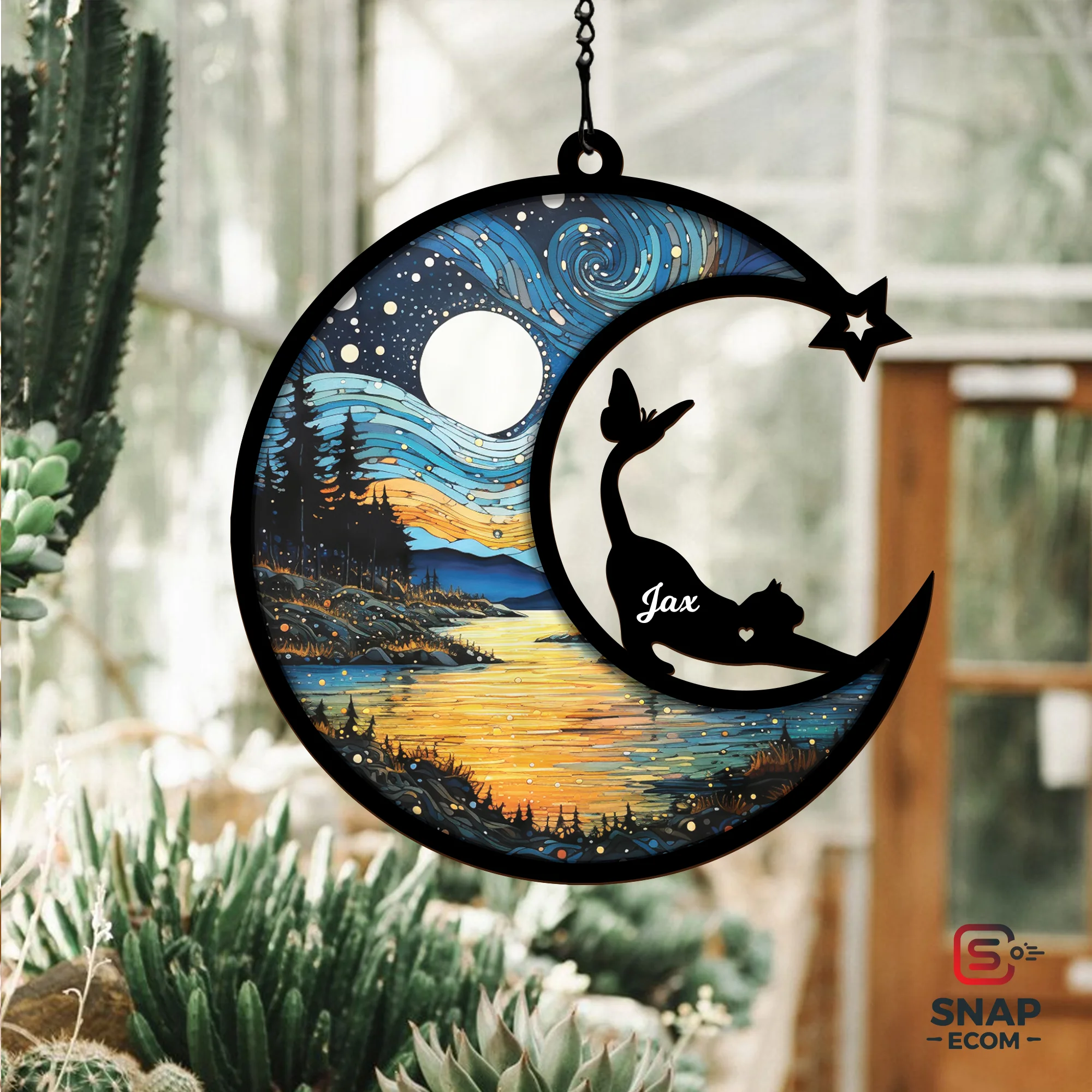 2 Layer Wood-Acrylic Suncatcher - 10