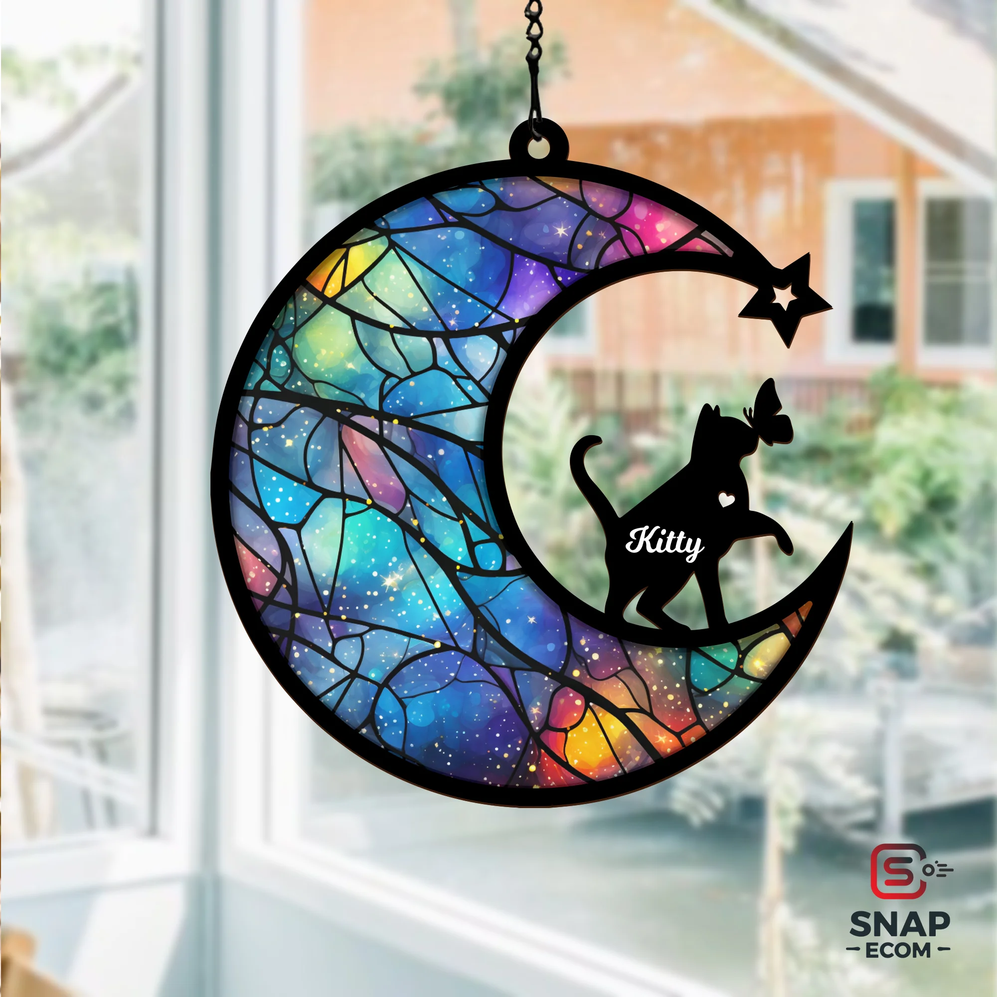 2 Layer Wood-Acrylic Suncatcher - 12