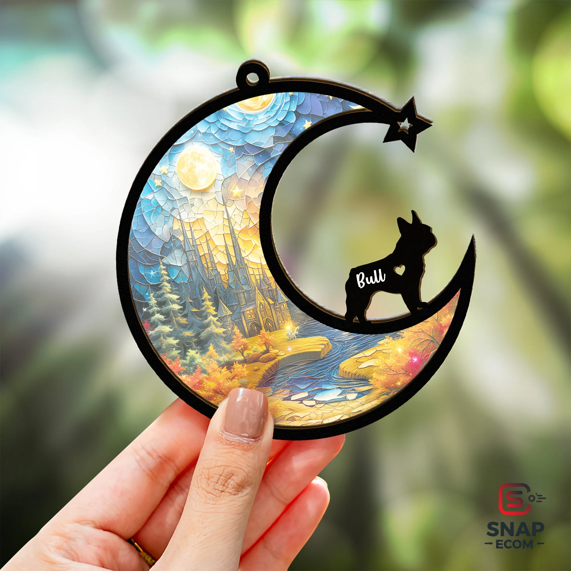 2 Layer Wood-Acrylic Suncatcher - 22