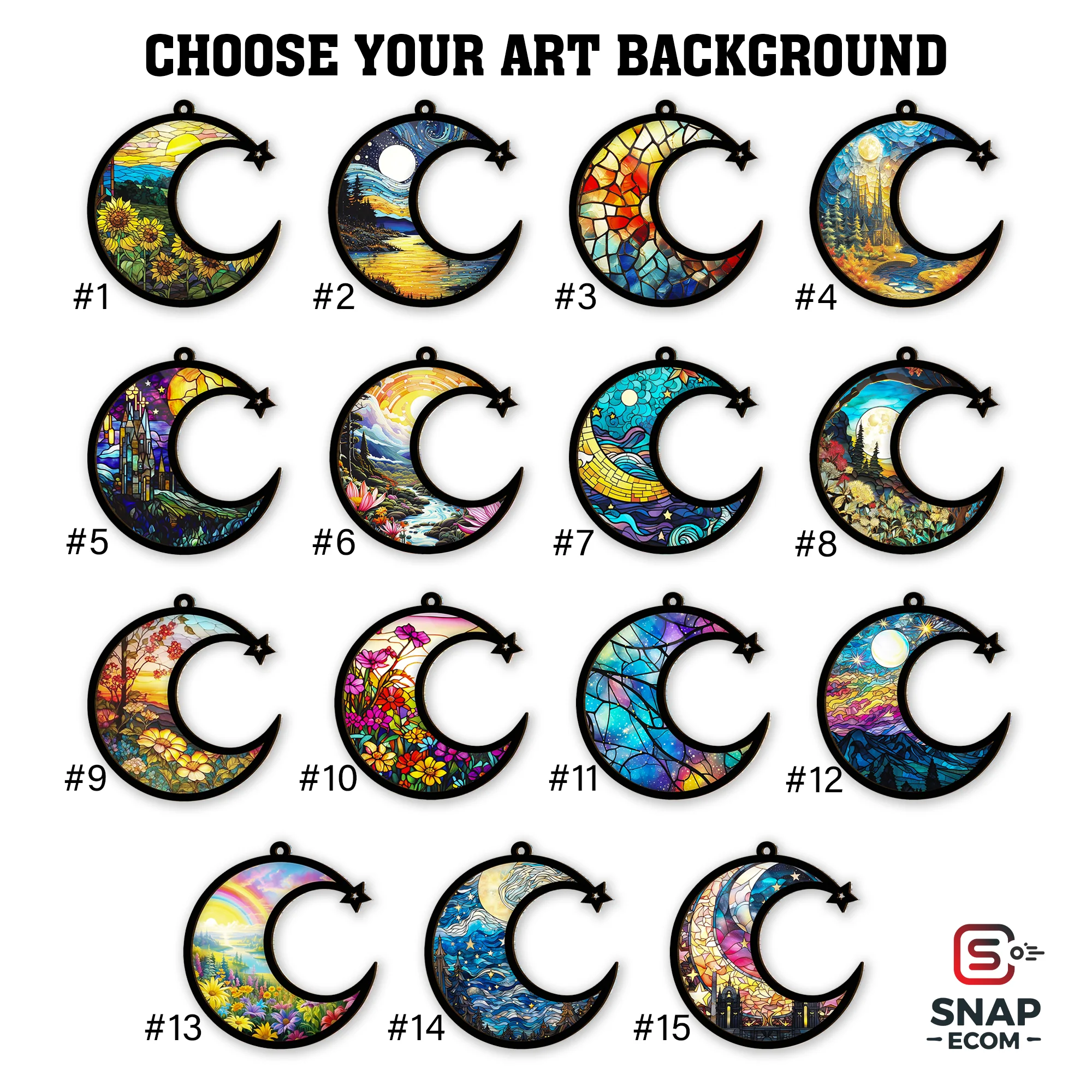 2 Layer Wood-Acrylic Suncatcher - 23