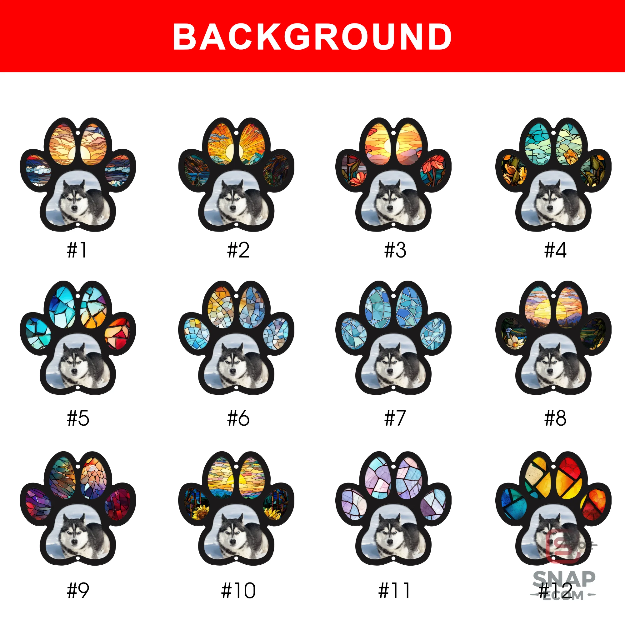 2 Layer Wood-Acrylic Suncatcher - 29