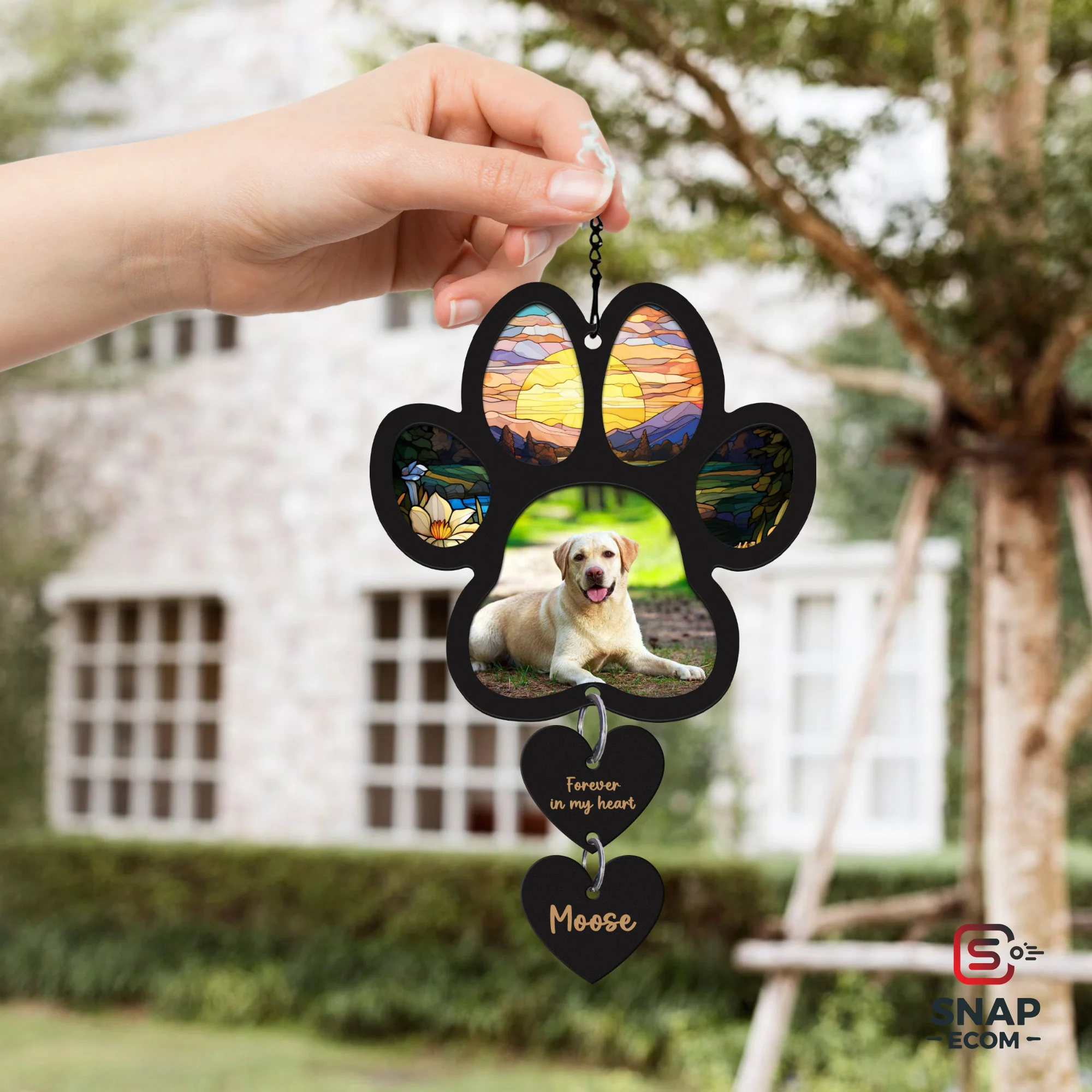 2 Layer Wood-Acrylic Suncatcher - 30