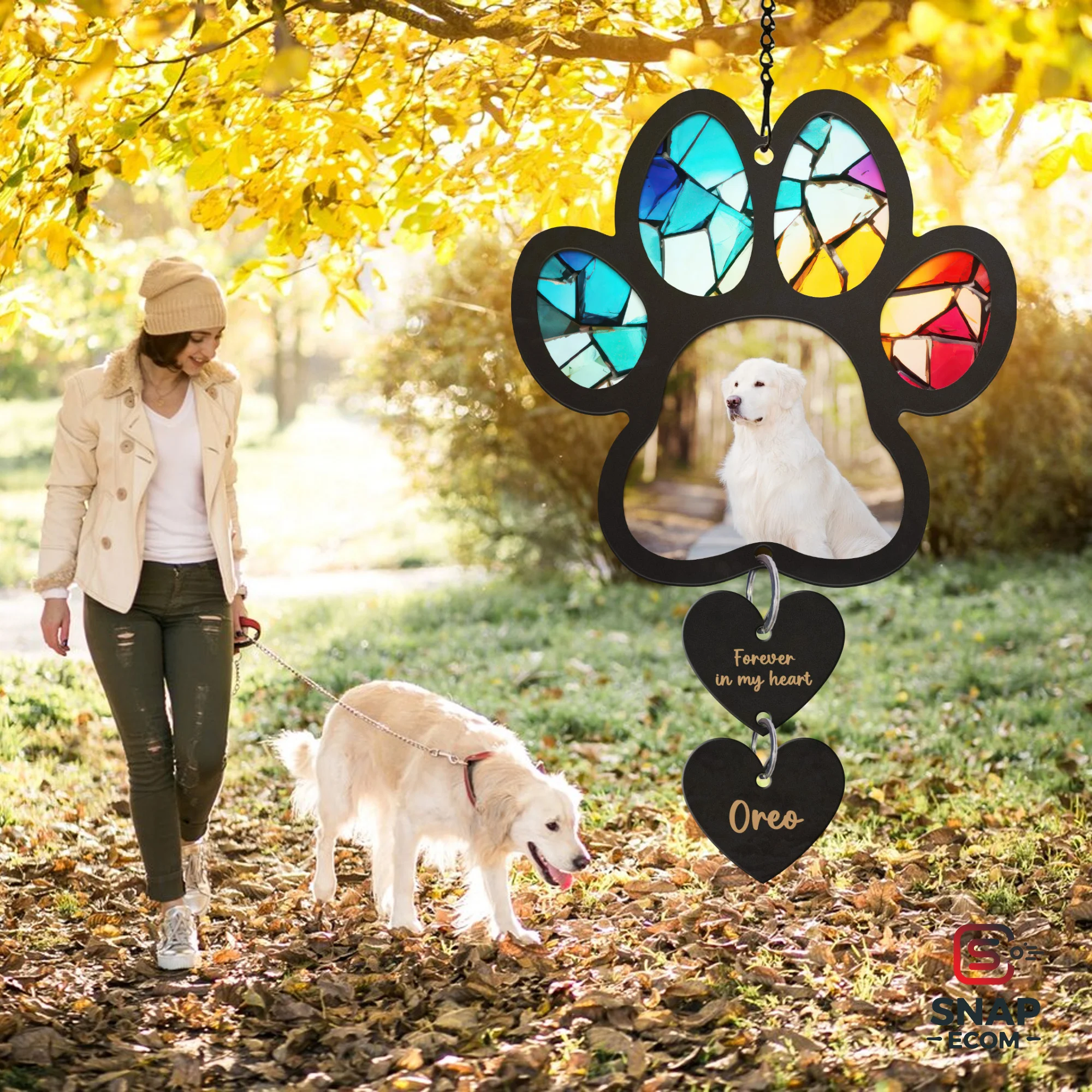 2 Layer Wood-Acrylic Suncatcher - 34