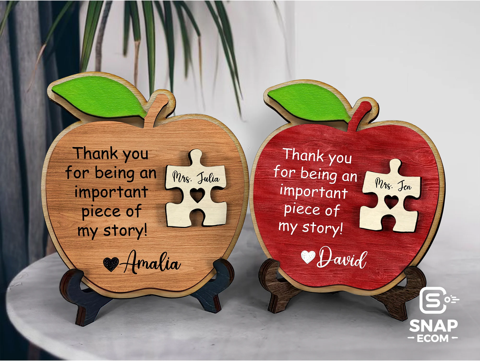 Personalized Wooden Sign - 3 Layer