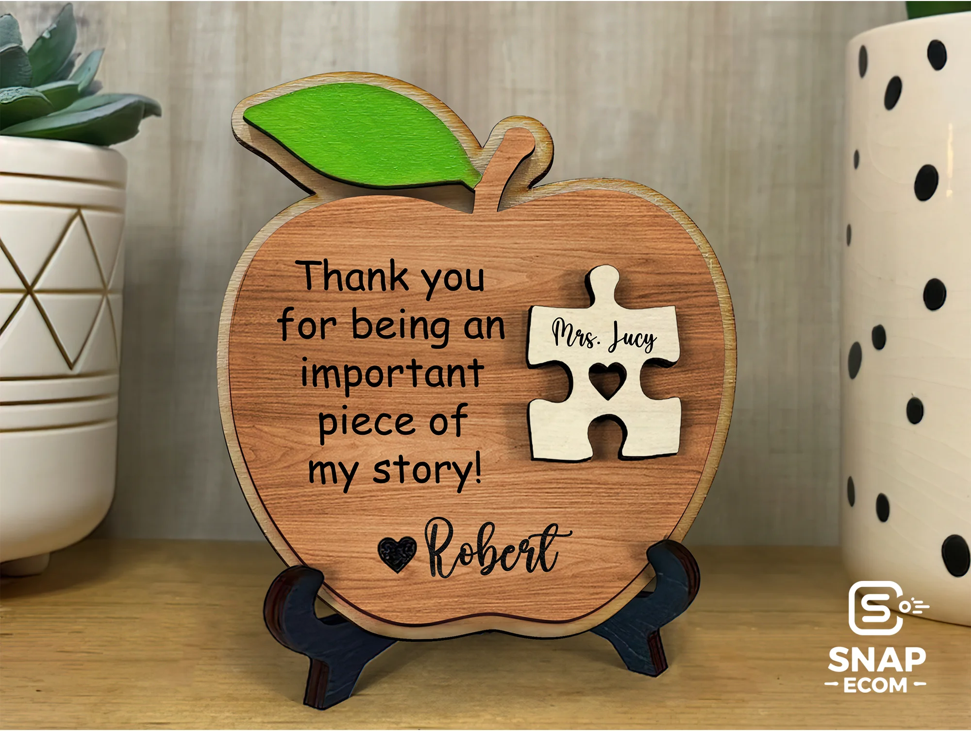 Personalized Wooden Sign - 3 Layer - 2