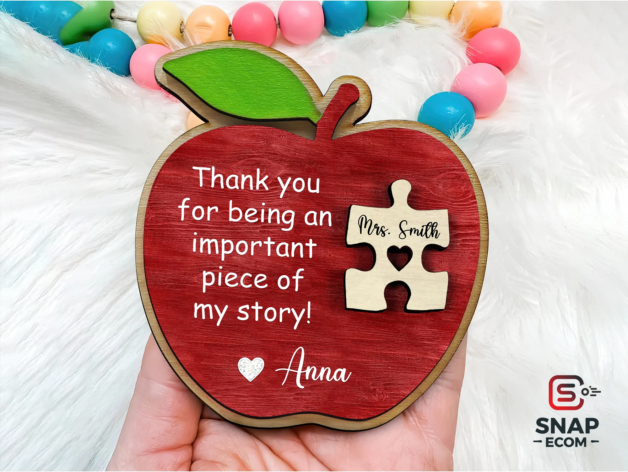 Personalized Wooden Sign - 3 Layer - 6