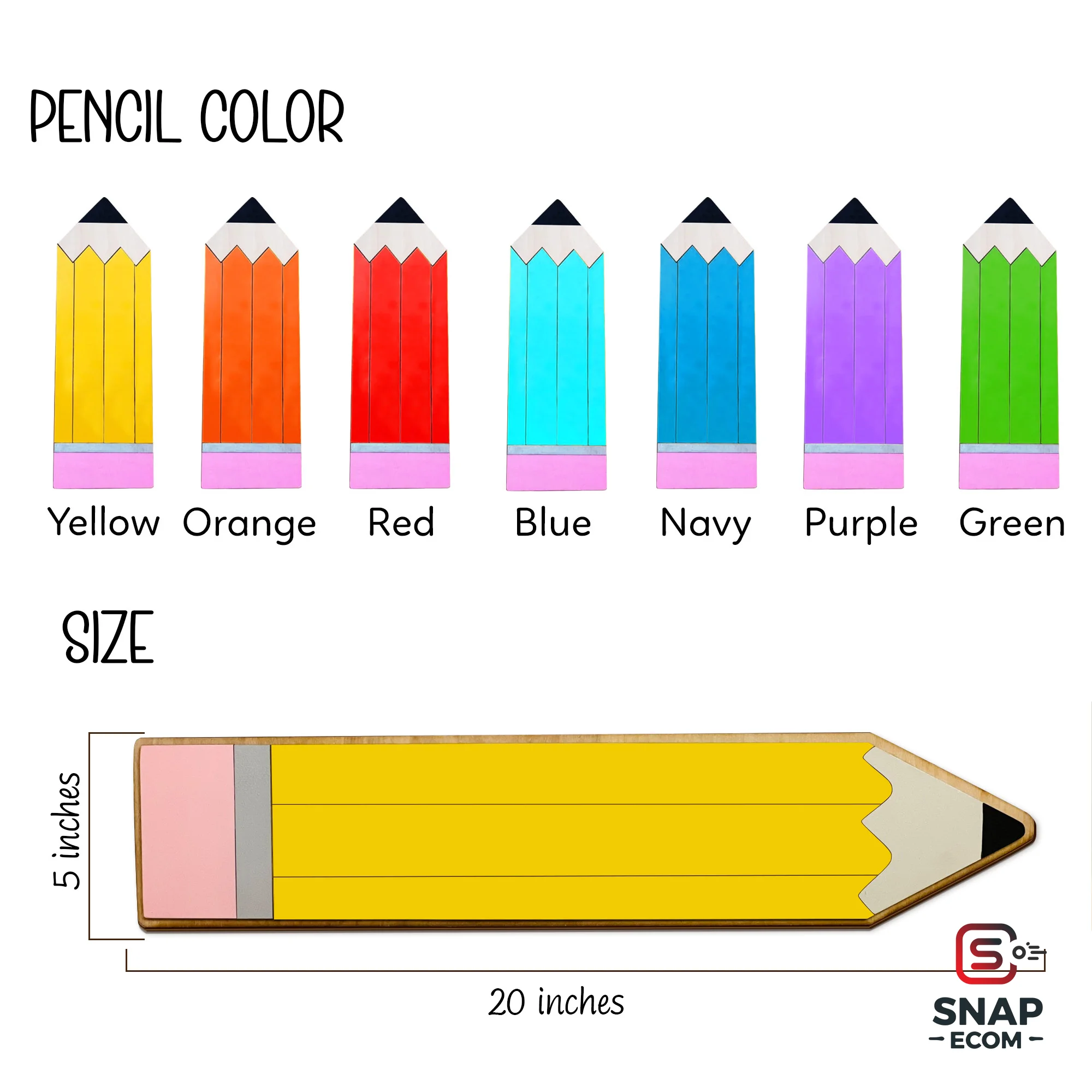 Persionalized First/ Last Day of School Sign Pencil Wood- 2 layers - 6