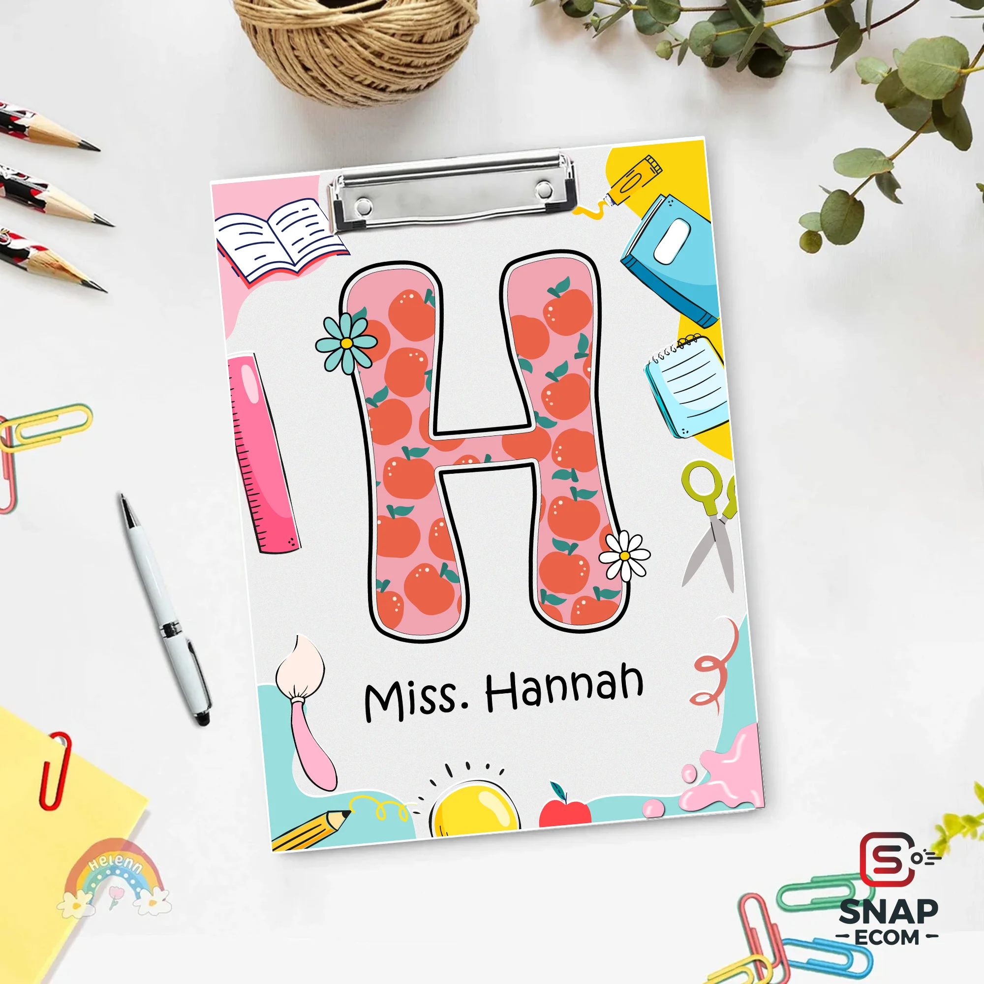 Personalized Teacher Acrylic Clipboard - 4