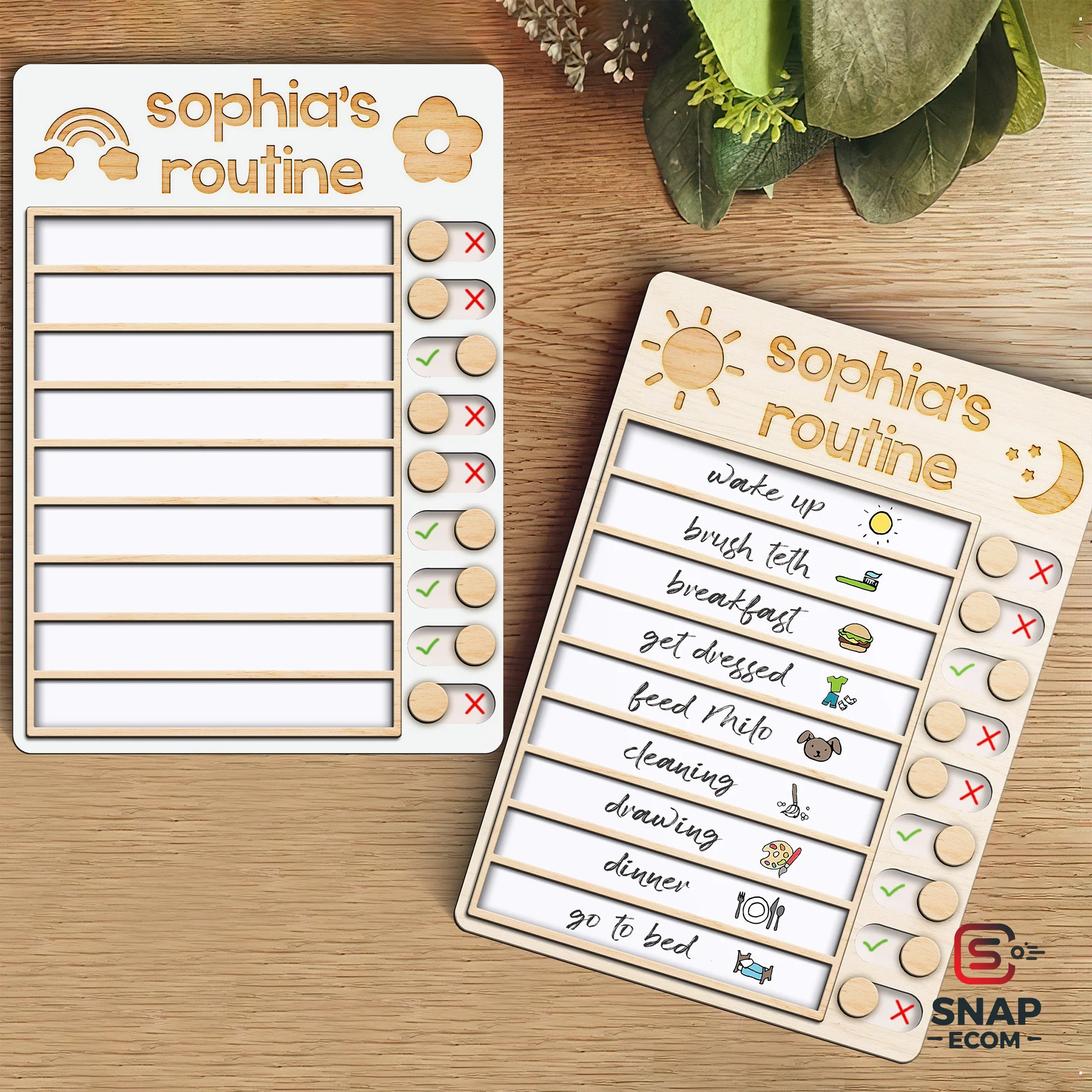 Personalized Rountine Chart PR01 - 5