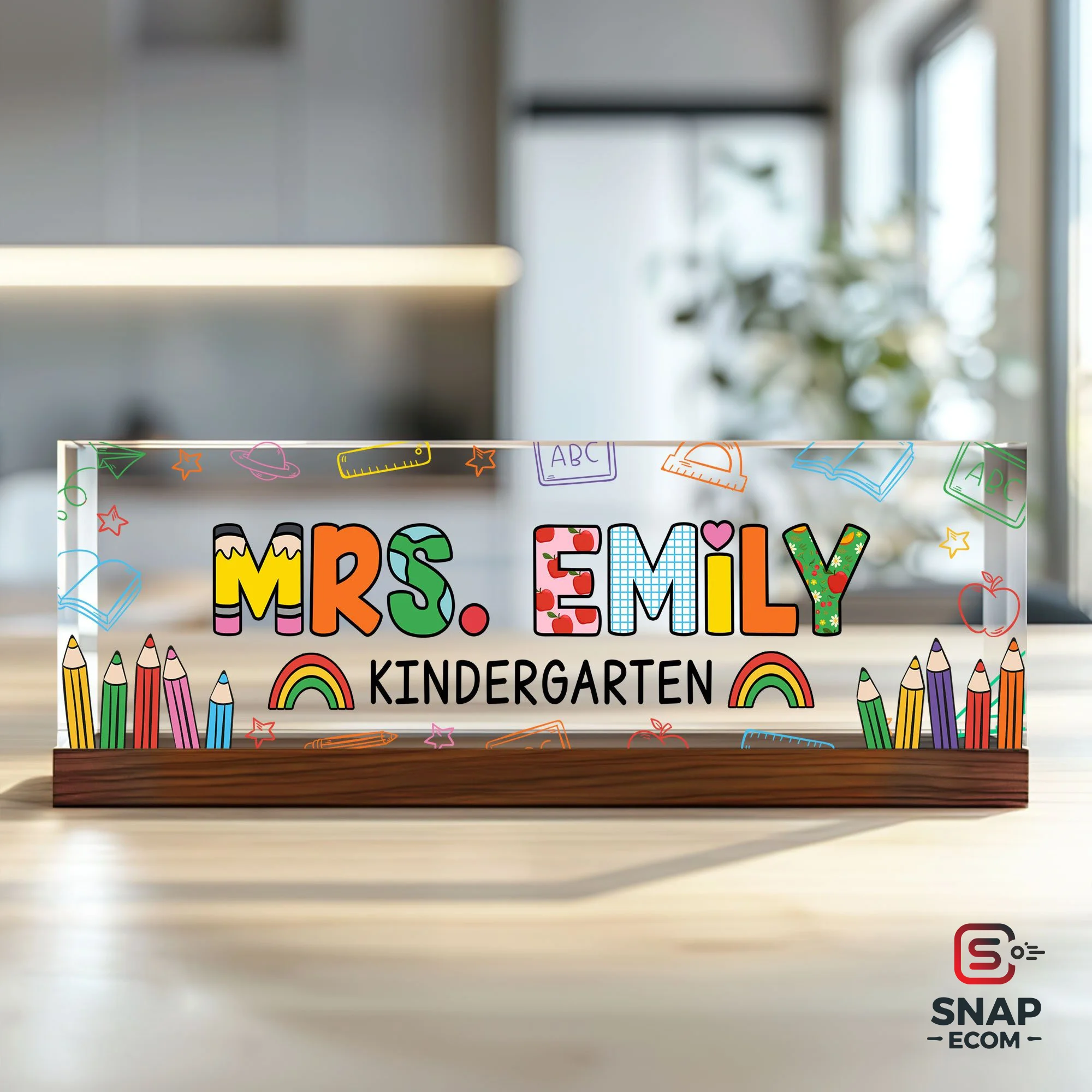 Personalized Desk Name Plate - 2