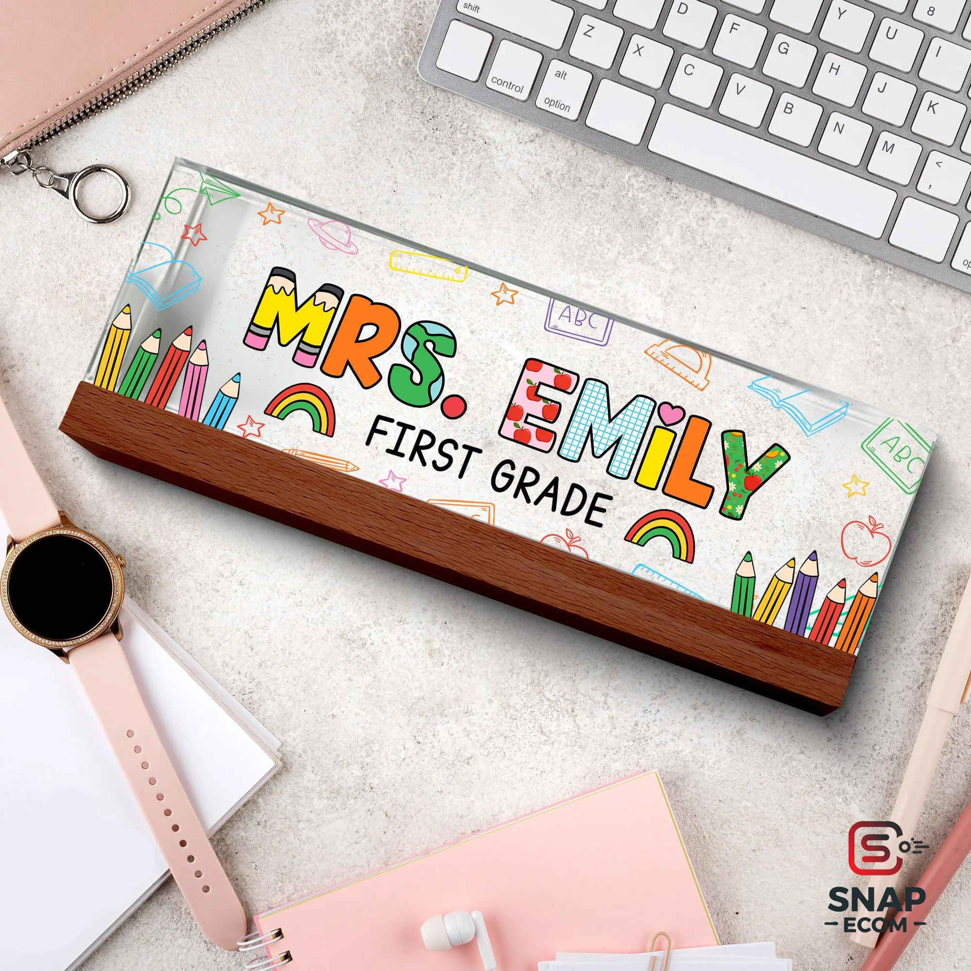 Personalized Desk Name Plate - 3