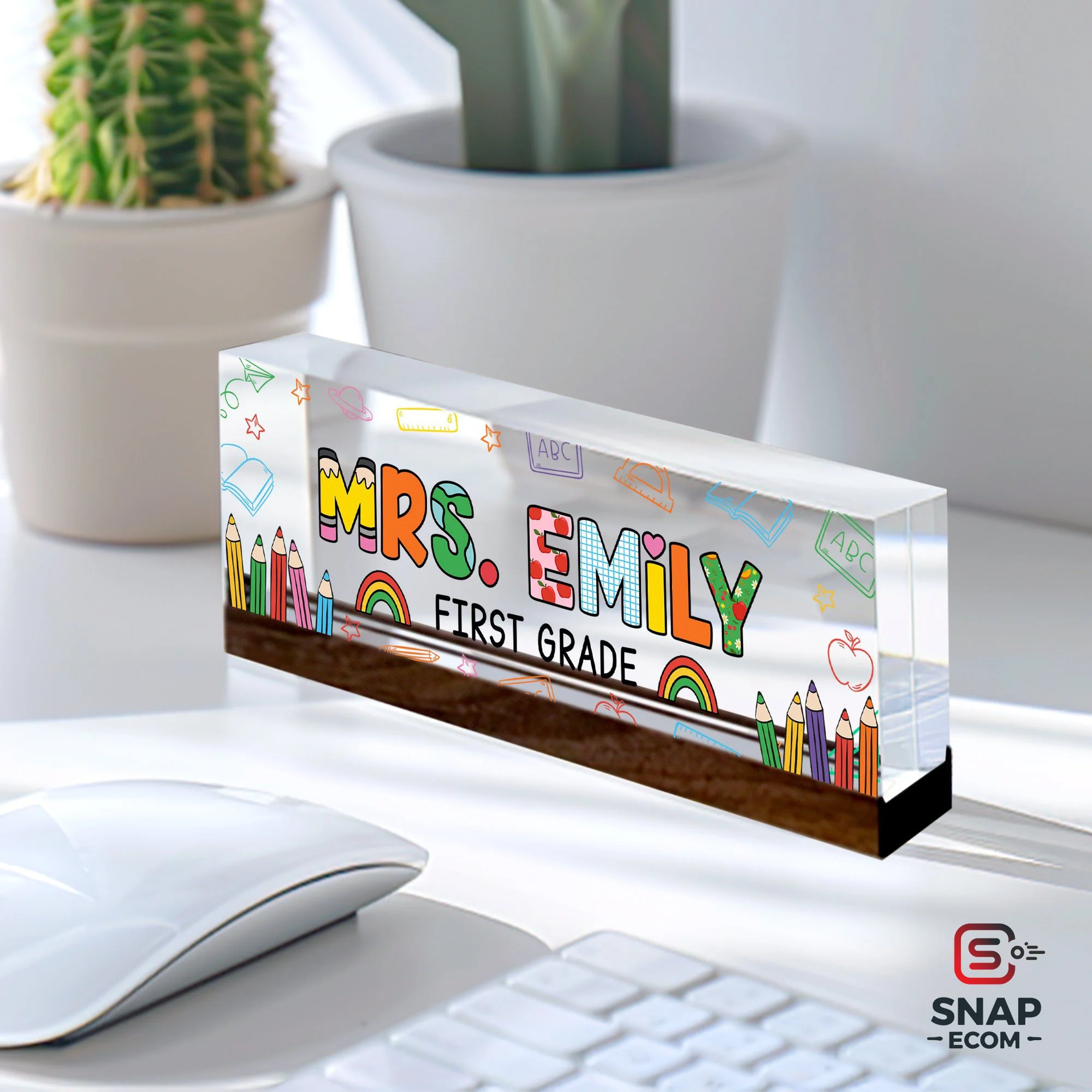 Personalized Desk Name Plate - 6