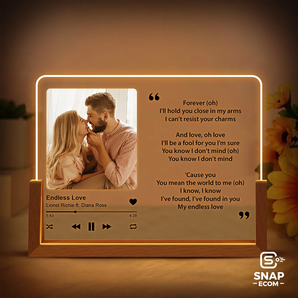 Custom Acrylic Night Light – U shaped Base - 10