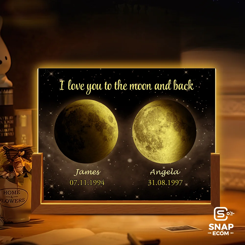 Custom Acrylic Night Light – U shaped Base - 24