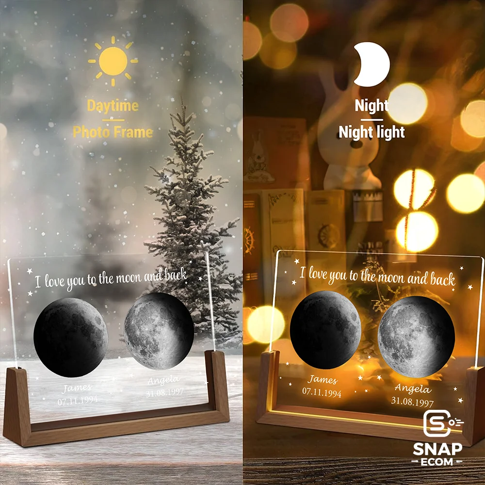 Custom Acrylic Night Light – U shaped Base - 29